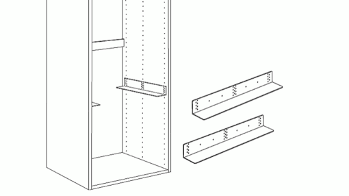 Högskåp för inbyggnad IKEA Faktum